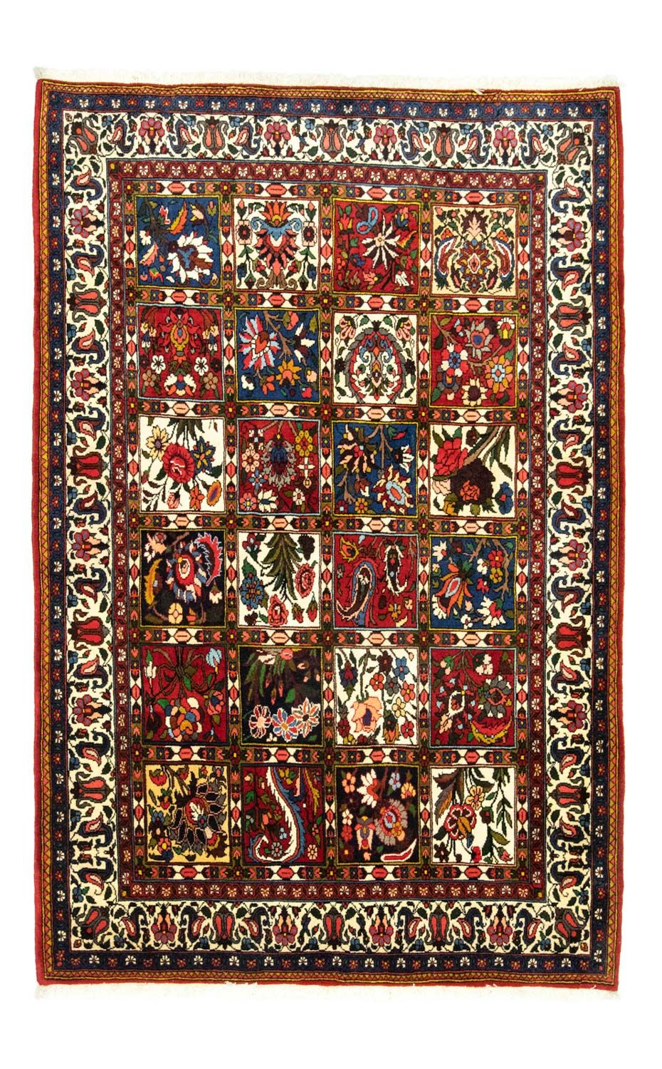 Tapis persan - Nomadic - 215 x 145 cm - rouge