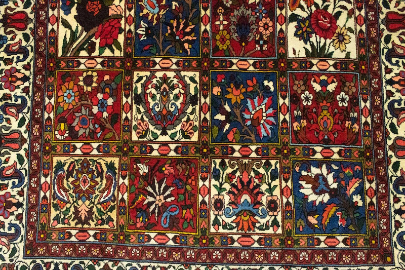 Tapis persan - Nomadic - 215 x 145 cm - rouge
