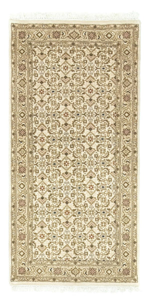 Tapis de couloir Tapis persan - Bidjar - 141 x 70 cm - beige