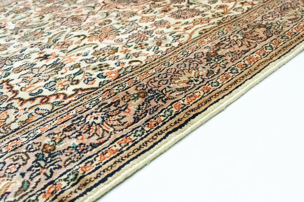 Tapis en soie - Soie du Cachemire - 124 x 78 cm - beige
