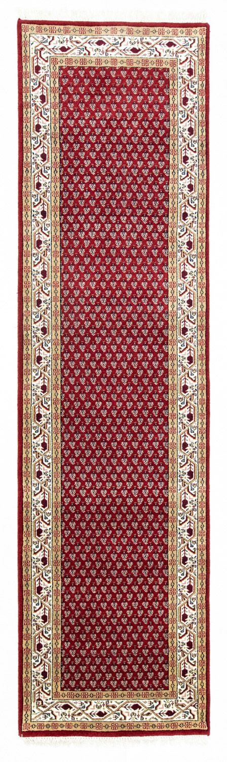 Tapis de couloir Tapis persan - Mir - 295 x 80 cm - rouge