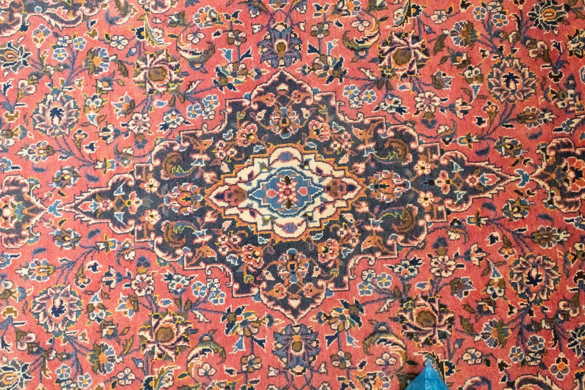 Tapis persan - Keshan - 224 x 139 cm - rouille