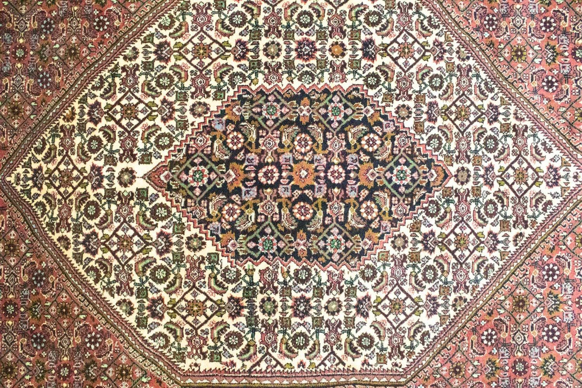 Tapis persan - Bidjar - 300 x 195 cm - rouge