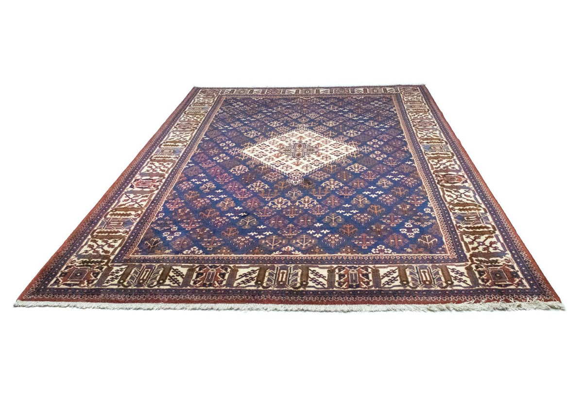 Tapis persan - Nomadic - 318 x 229 cm - bleu