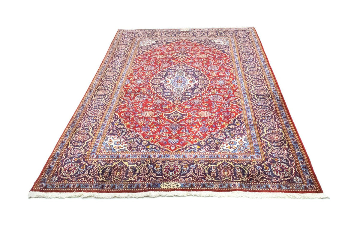 Tapis persan - Keshan - 222 x 140 cm - rouge
