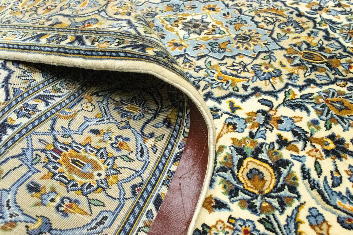 Tapis persan - Keshan - 210 x 143 cm - beige