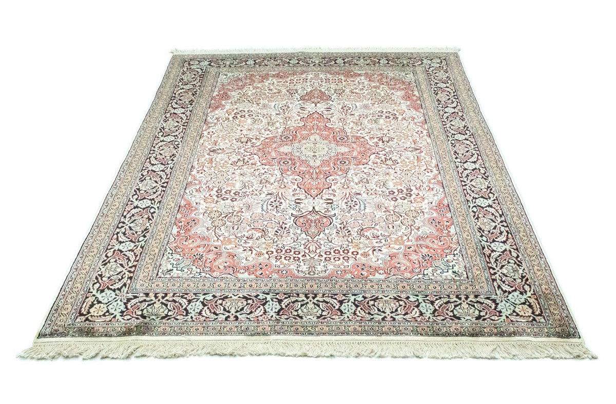 Tapis en soie - Soie du Cachemire - 218 x 153 cm - beige