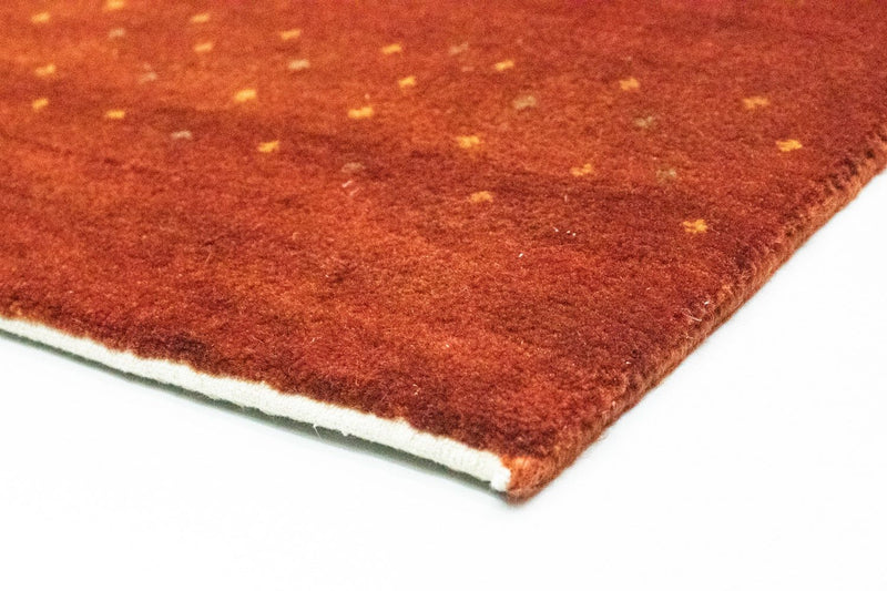 Tapis de couloir Tapis Gabbeh - Loribaft Persan - 266 x 70 cm - rouge