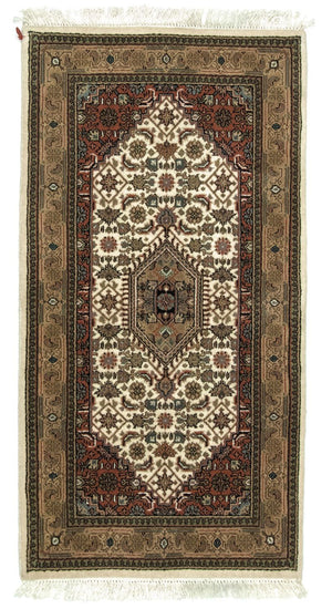 Tapis persan - Bidjar - 141 x 74 cm - beige