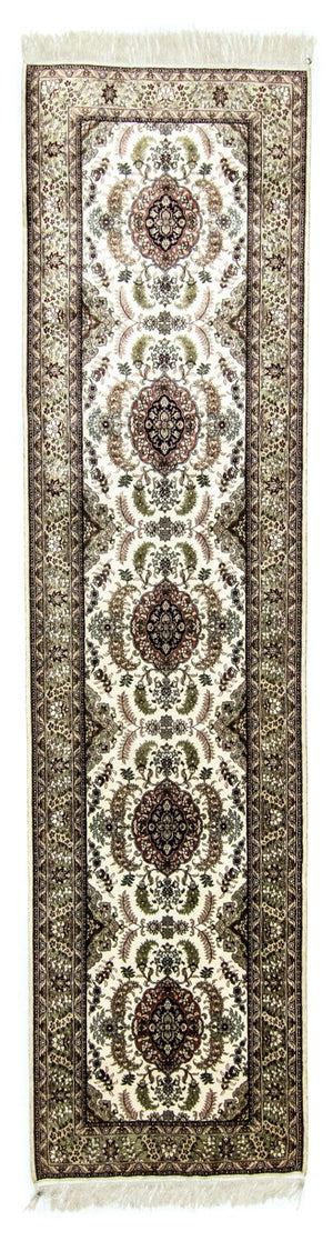 Tapis de couloir Tapis oriental - Hereke - 305 x 76 cm - beige