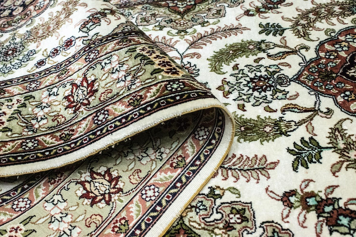 Tapis de couloir Tapis oriental - Hereke - 305 x 76 cm - beige