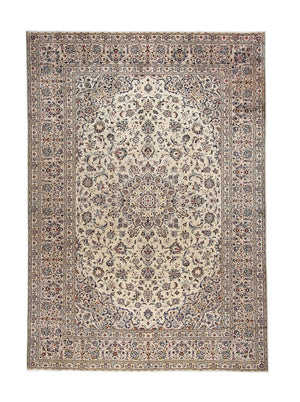 Tapis persan - Keshan - 338 x 240 cm - beige