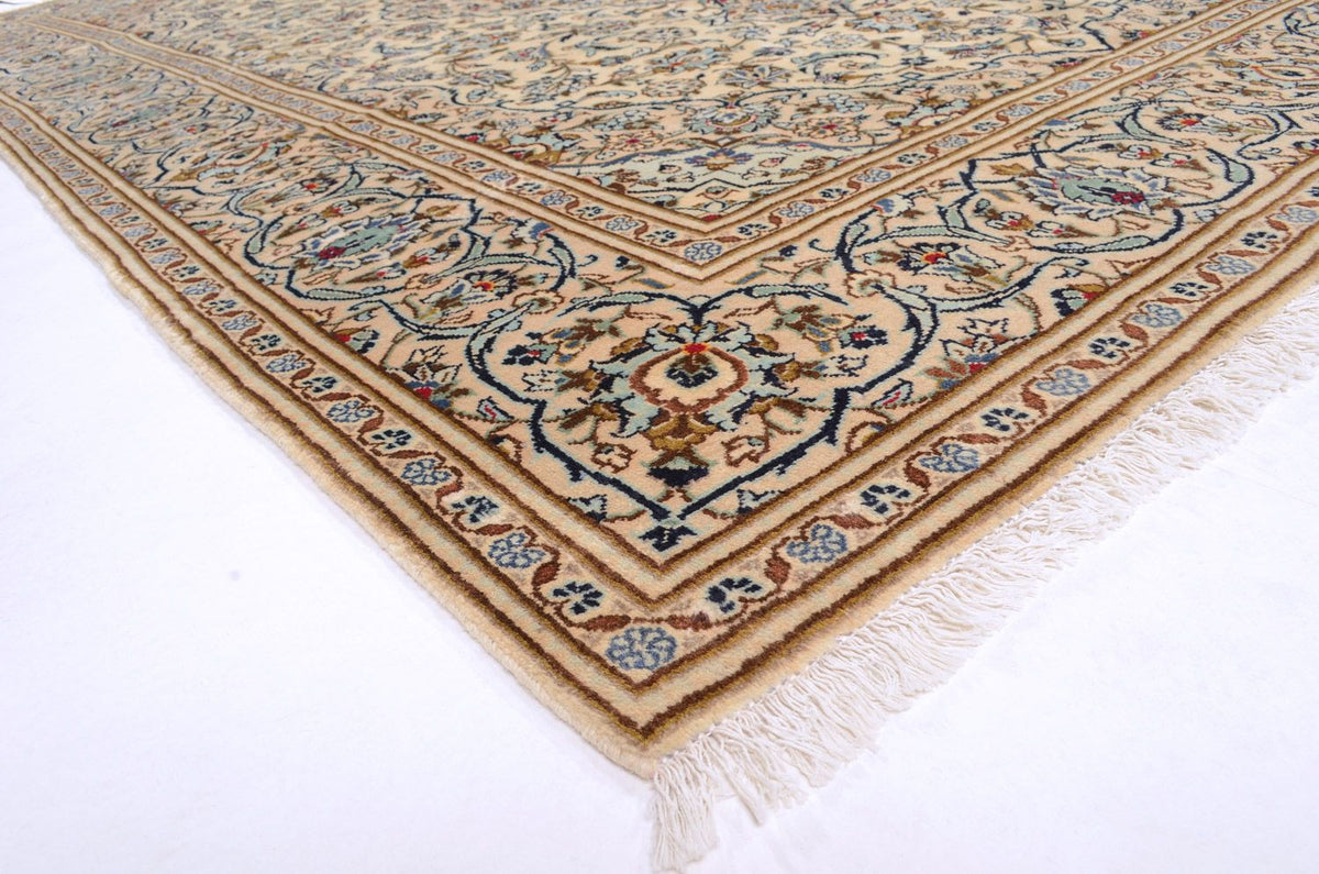 Tapis persan - Keshan - 314 x 192 cm - beige