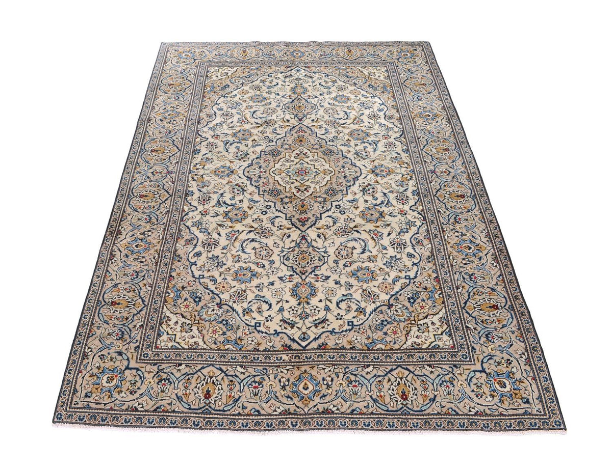 Tapis persan - Keshan - 300 x 198 cm - beige