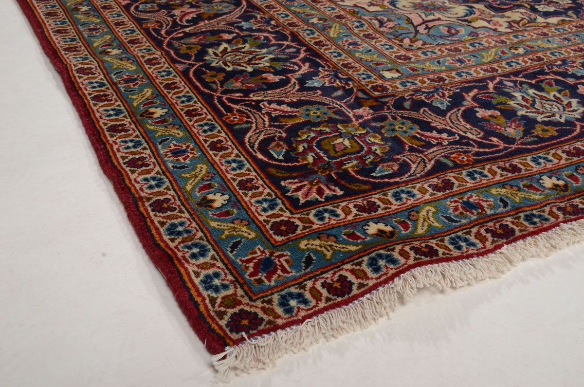 Tapis persan - Keshan - 353 x 244 cm - rouge