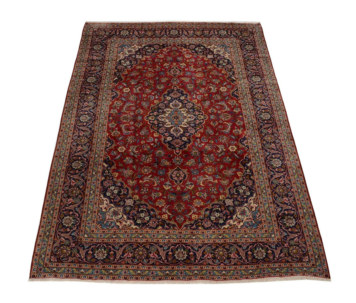 Tapis persan - Keshan - 353 x 244 cm - rouge