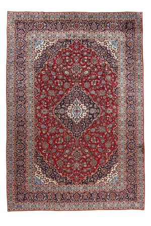 Tapis persan - Keshan - 357 x 246 cm - rouge