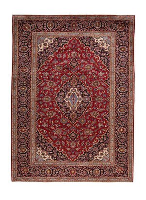 Tapis persan - Keshan - 342 x 251 cm - rouge