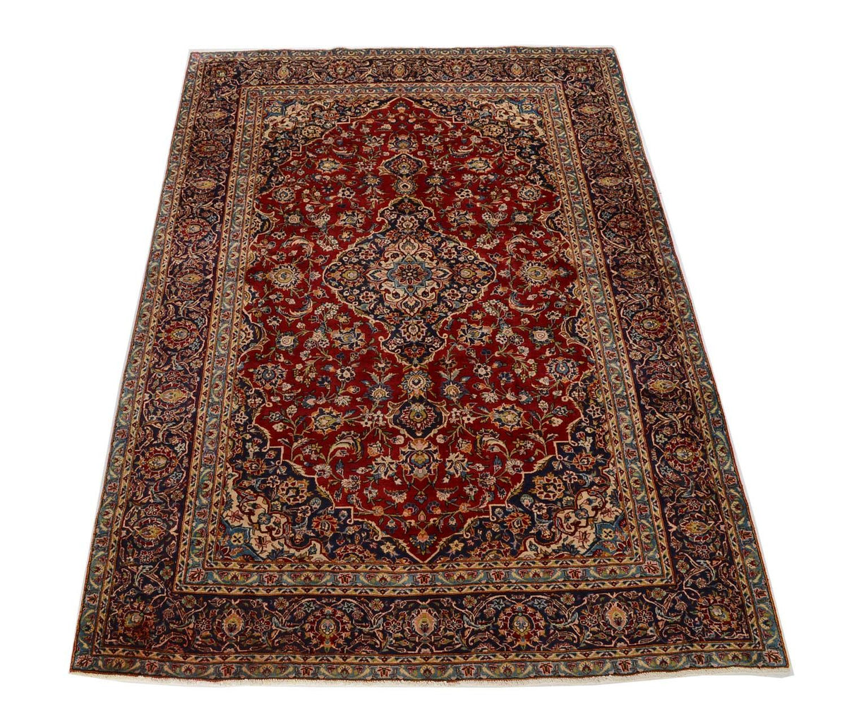 Tapis persan - Keshan - 349 x 239 cm - rouge