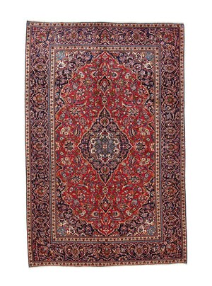 Tapis persan - Keshan - 295 x 192 cm - rouge