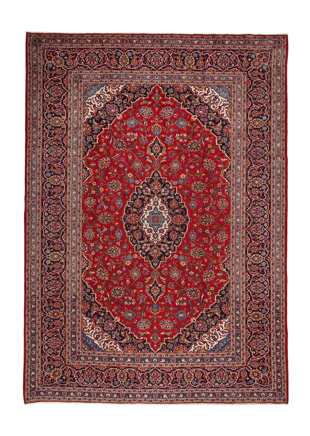 Tapis persan - Keshan - 360 x 255 cm - rouge