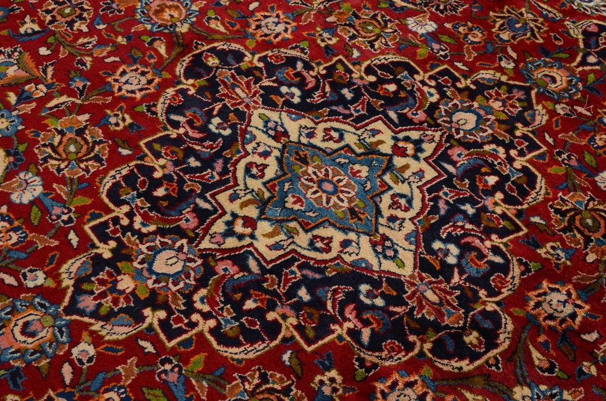 Tapis persan - Keshan - 365 x 258 cm - rouge