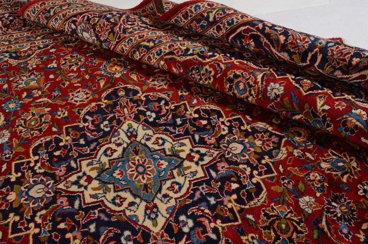 Tapis persan - Keshan - 365 x 258 cm - rouge