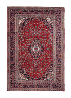 Tapis persan - Keshan - 353 x 242 cm - rouge
