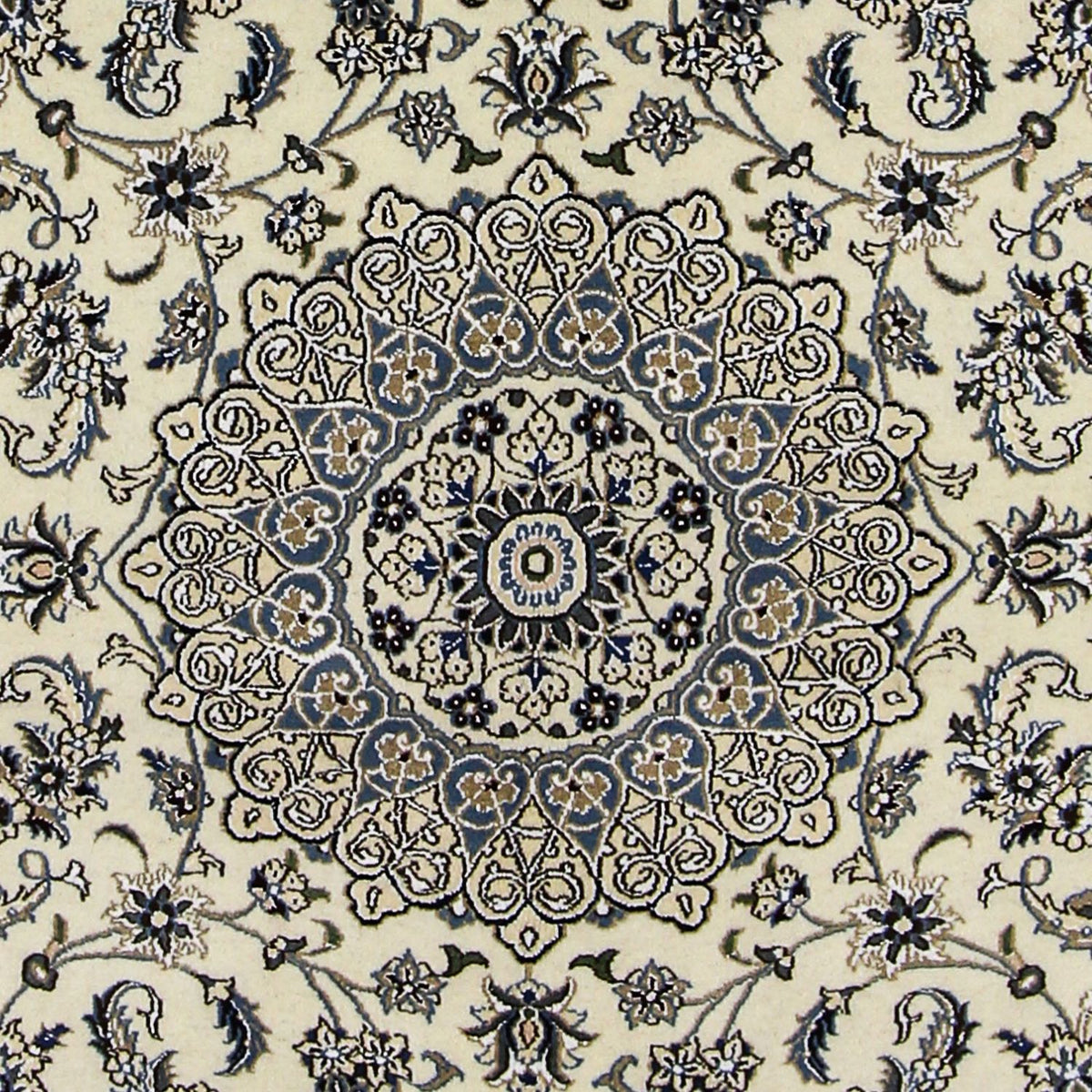 Tapis persan - Nain - Royal - 238 x 158 cm - beige