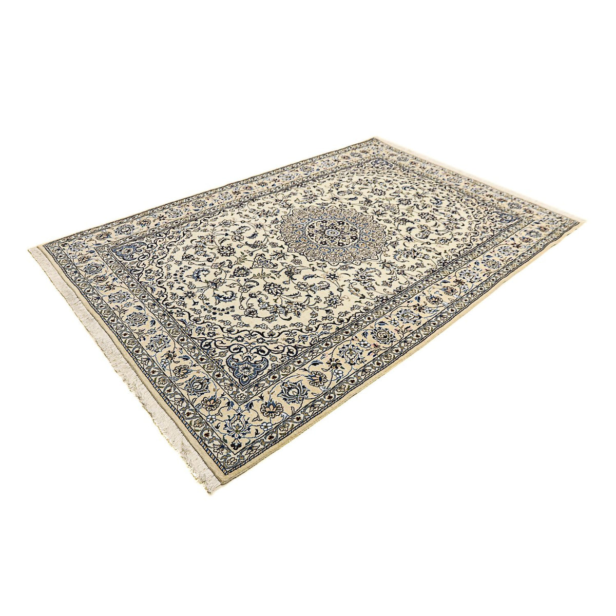 Tapis persan - Nain - Royal - 238 x 158 cm - beige