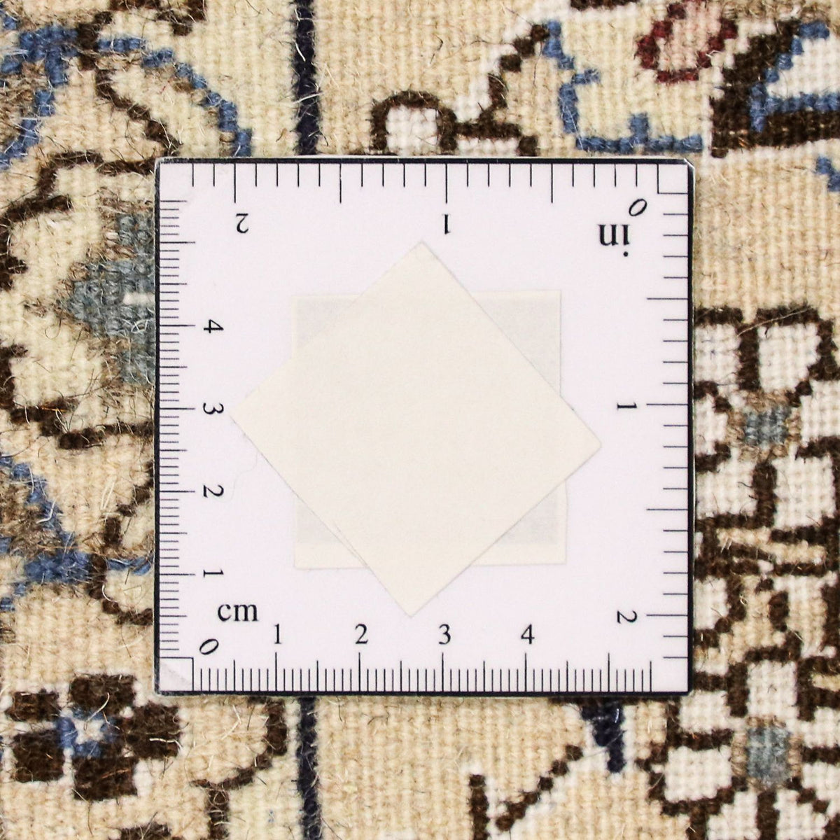 Tapis persan - Nain - Royal - 215 x 126 cm - beige