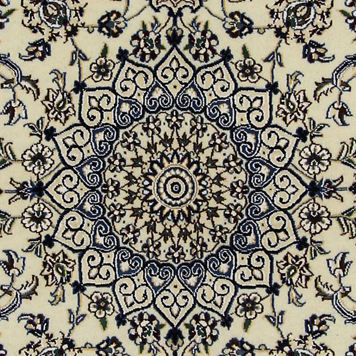 Tapis persan - Nain - Royal - 180 x 118 cm - beige