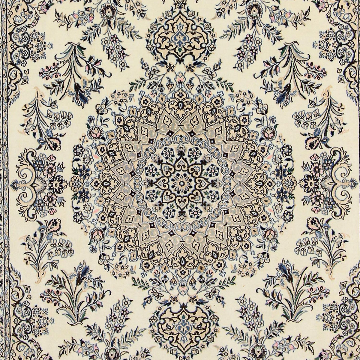 Tapis persan - Nain - Royal - 310 x 198 cm - beige