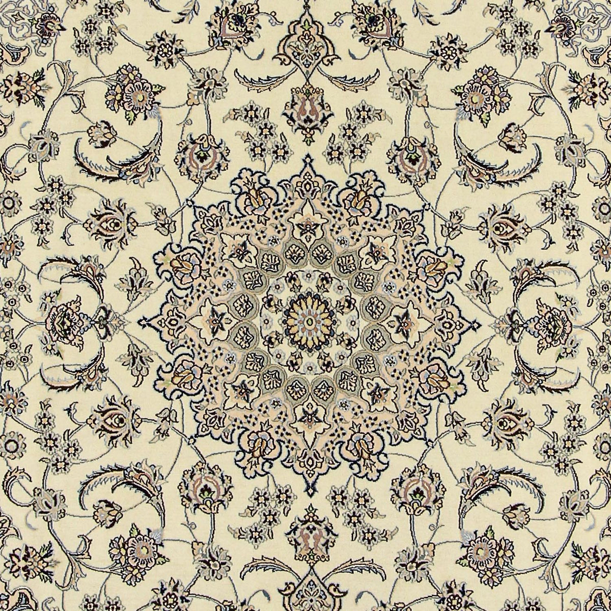 Tapis persan - Nain - Royal - 302 x 205 cm - beige