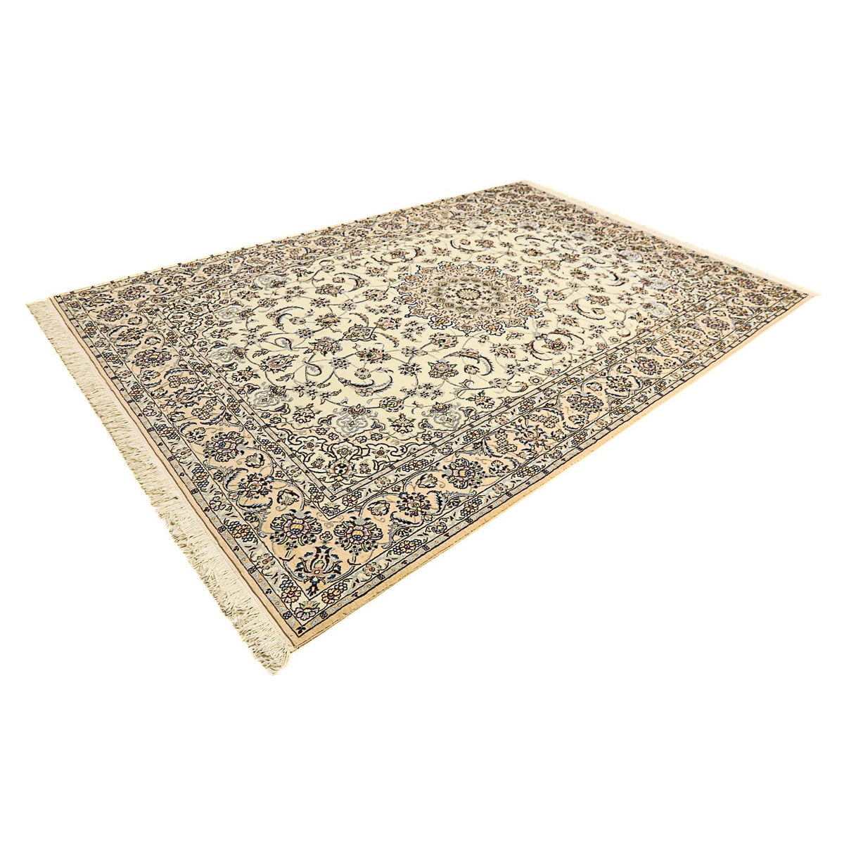 Tapis persan - Nain - Royal - 302 x 205 cm - beige