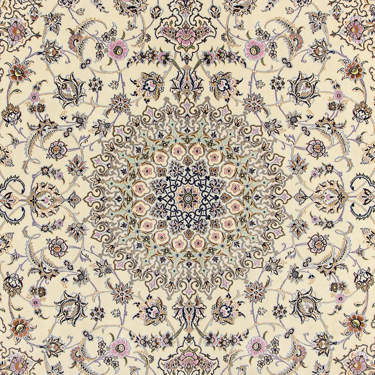 Tapis persan - Nain - Royal - 365 x 250 cm - beige