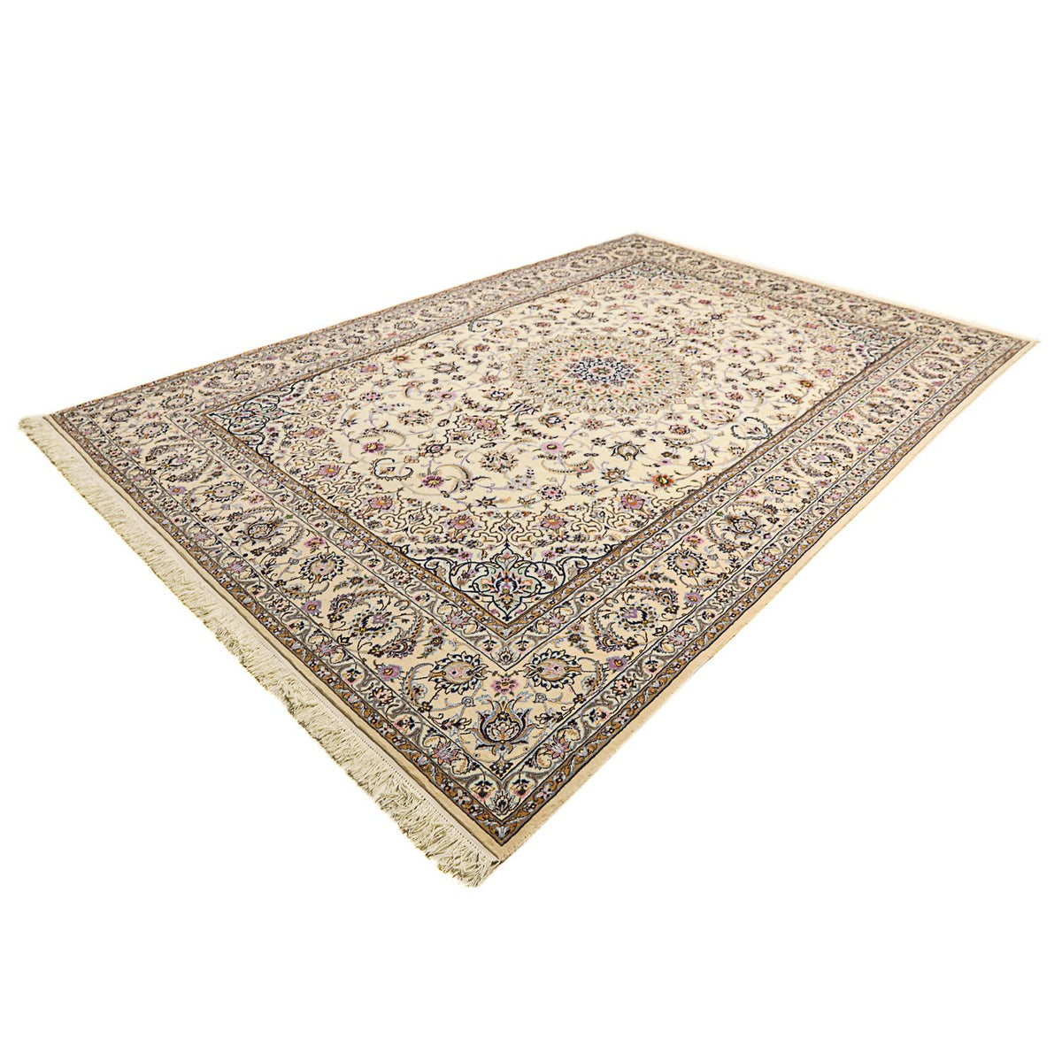 Tapis persan - Nain - Royal - 365 x 250 cm - beige