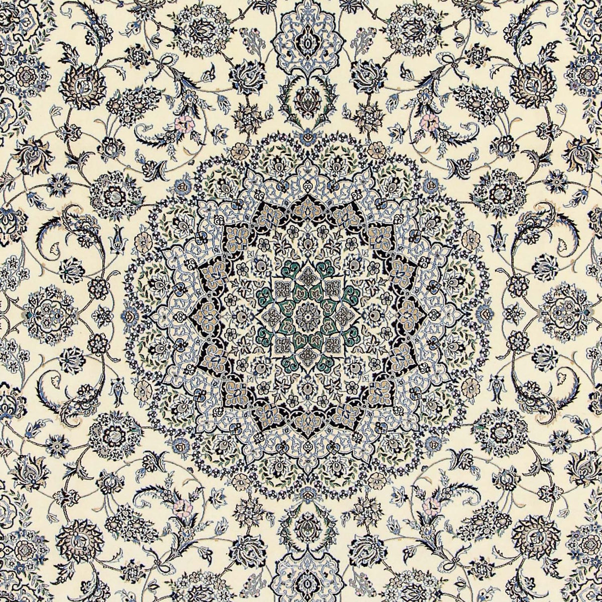 Tapis persan - Nain - Premium - 350 x 255 cm - beige