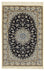 Tapis persan - Nain - Premium - 155 x 108 cm - bleu foncé