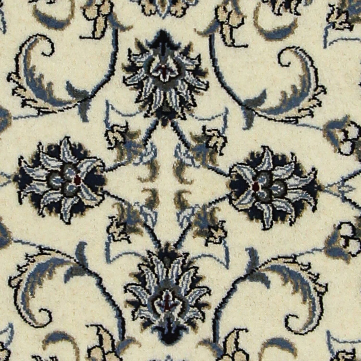 Tapis de couloir Tapis persan - Nain - 240 x 77 cm - beige