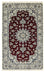 Tapis persan - Nain - 198 x 122 cm - rouge foncé