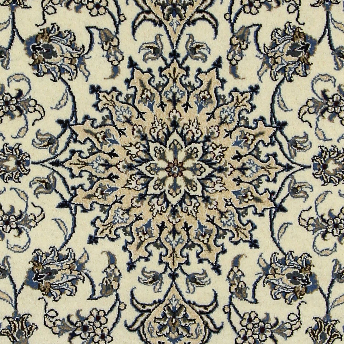 Tapis persan - Nain - 200 x 144 cm - beige