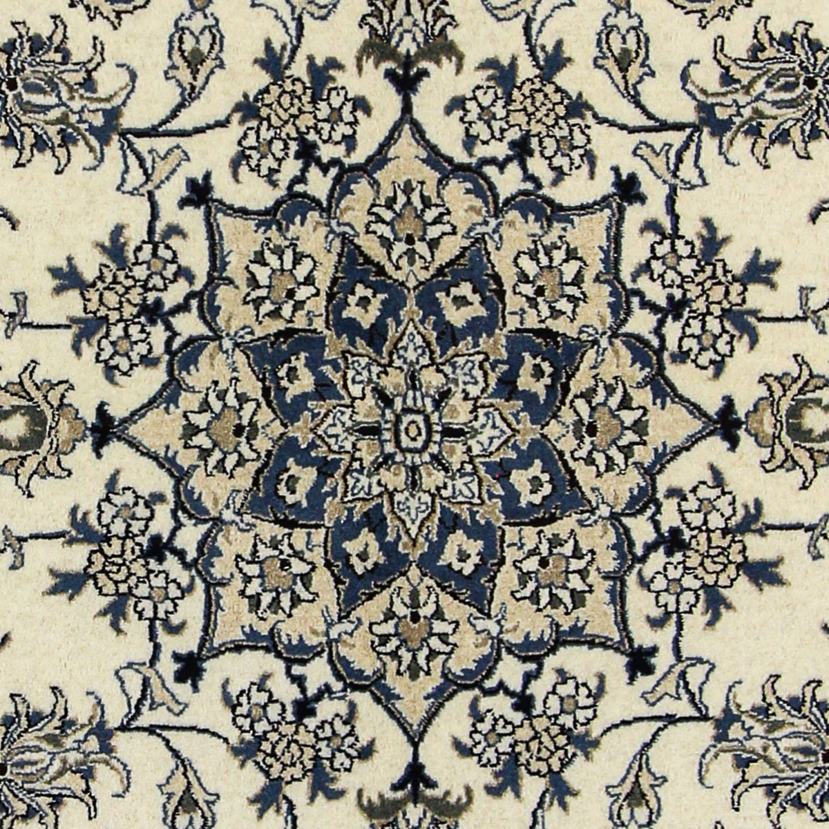 Tapis persan - Nain - 232 x 165 cm - beige