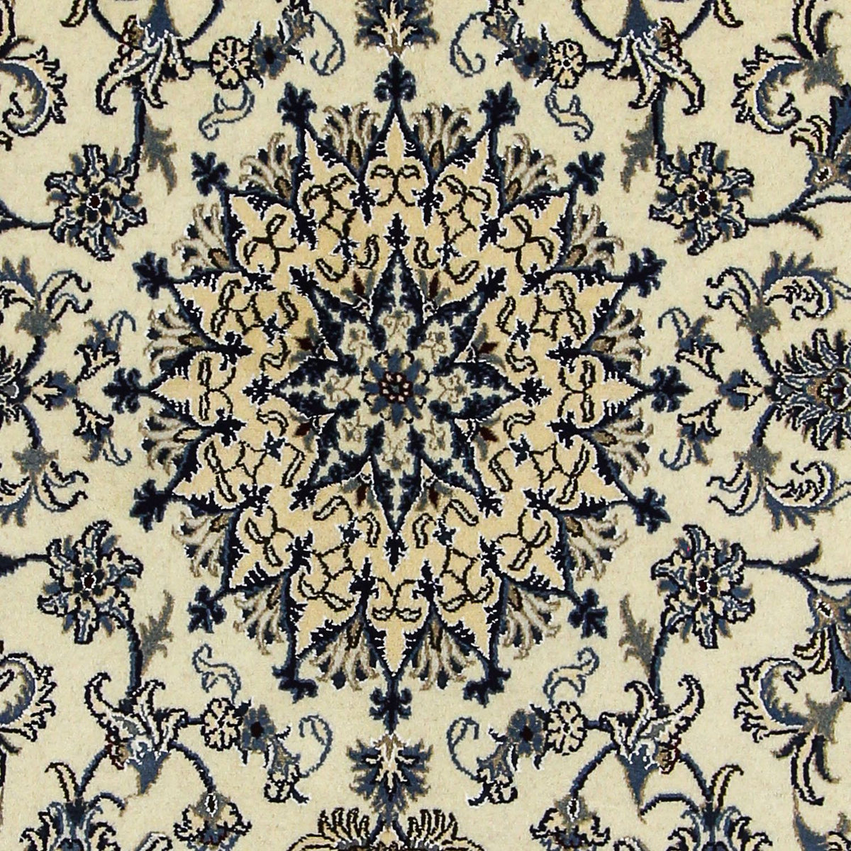 Tapis persan - Nain - 248 x 165 cm - beige