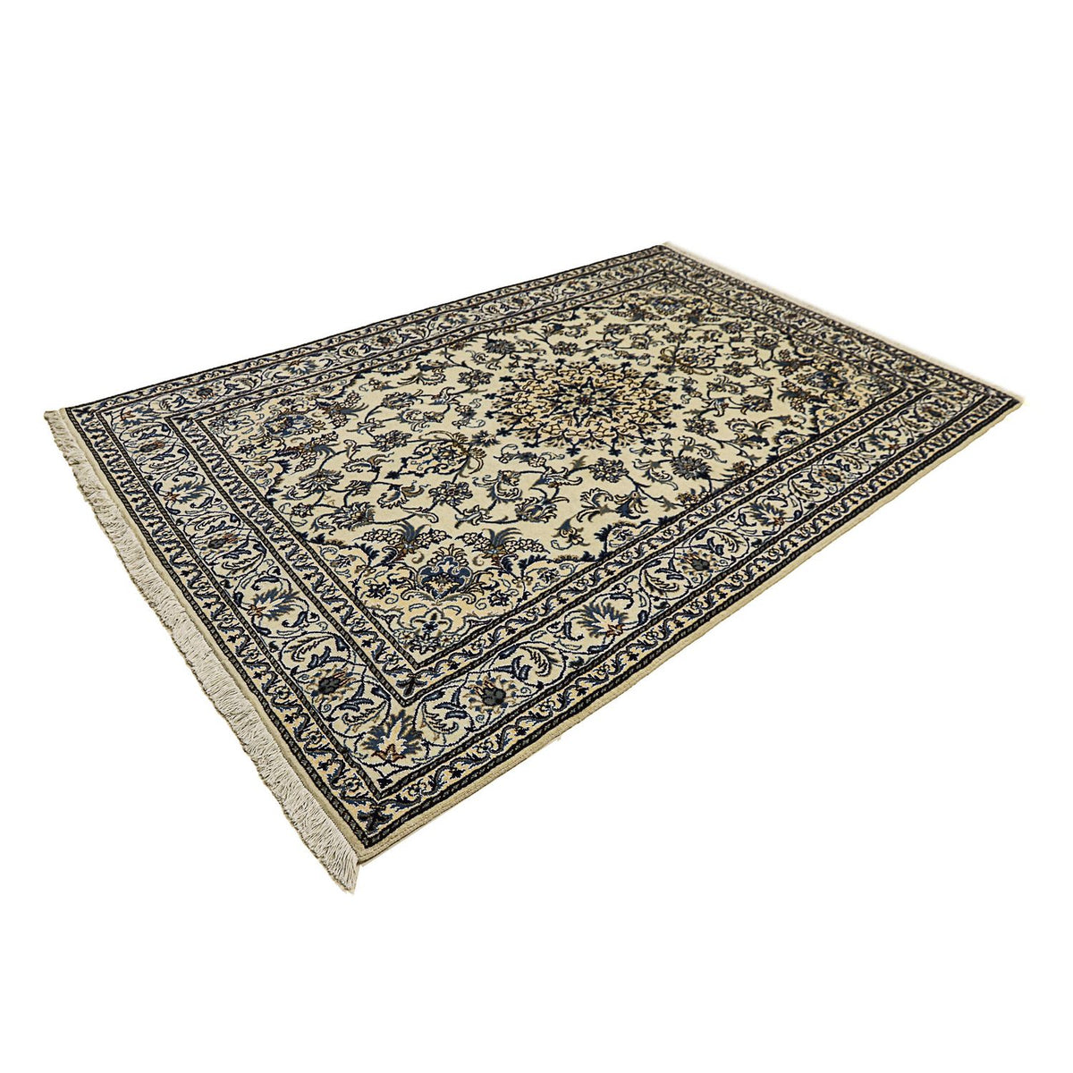 Tapis persan - Nain - 248 x 165 cm - beige