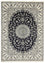 Tapis persan - Nain - 343 x 251 cm - bleu foncé