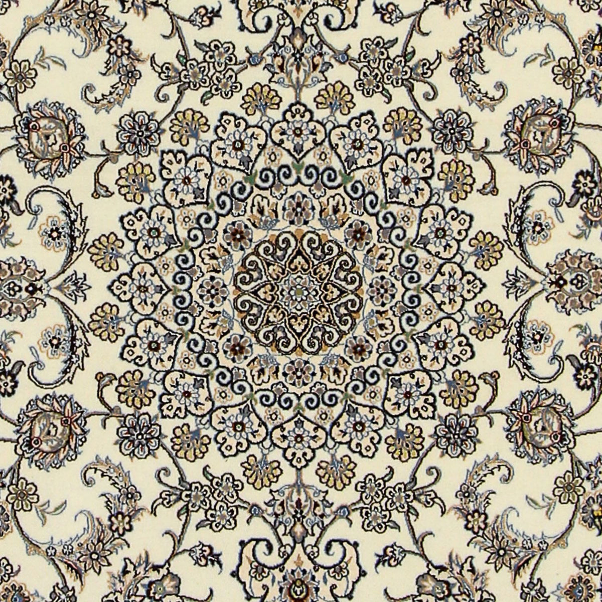 Tapis persan - Nain - Premium - 240 x 160 cm - beige