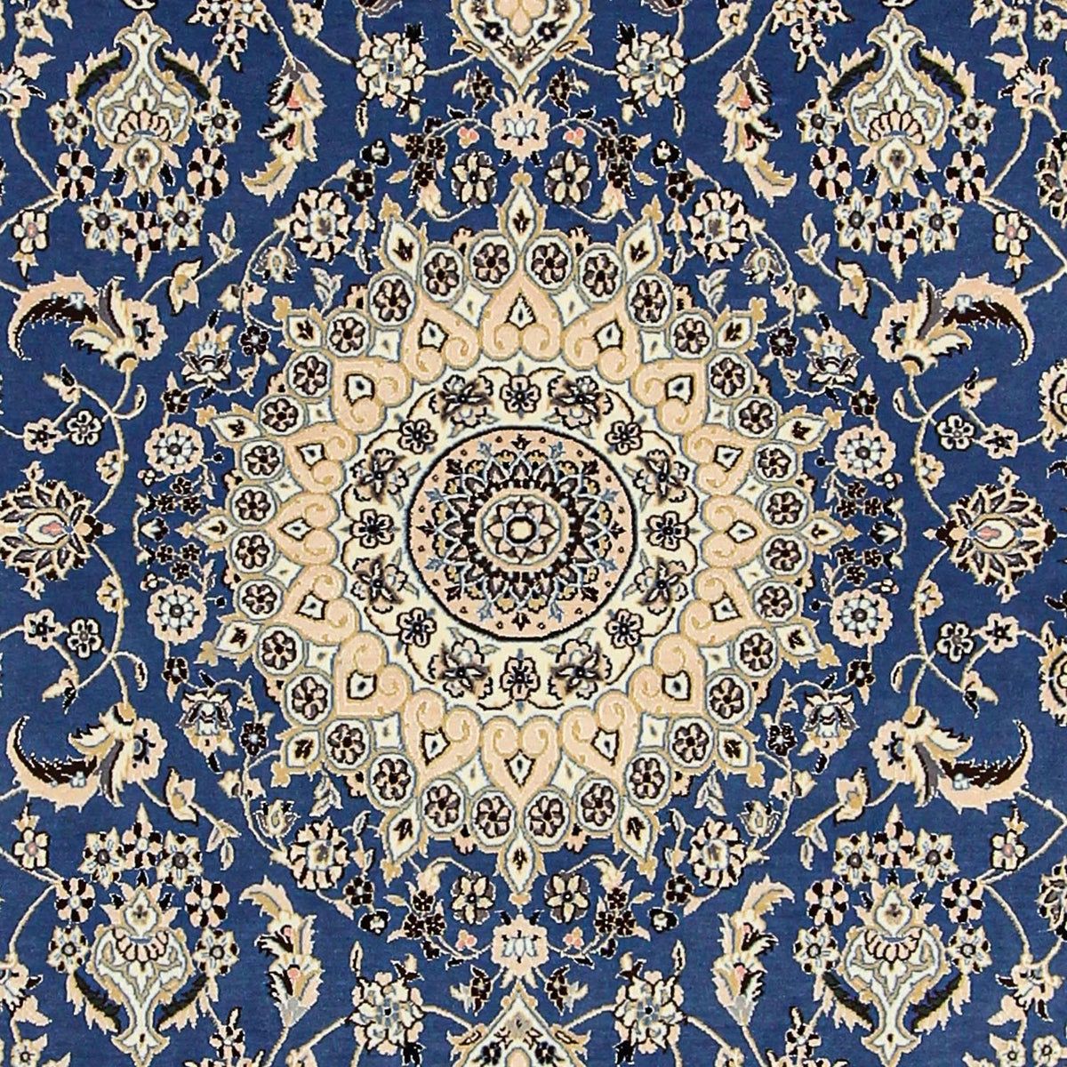 Tapis persan - Nain - Premium - 239 x 149 cm - bleu