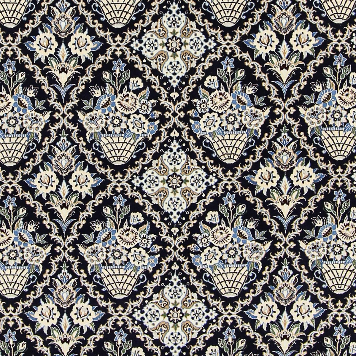 Tapis persan - Nain - Premium - 243 x 151 cm - beige