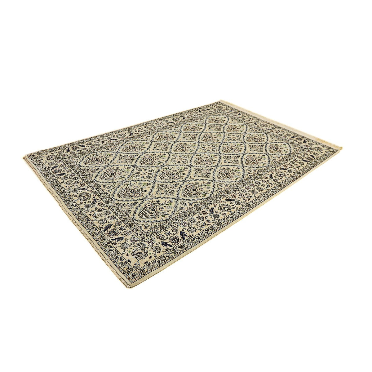 Tapis persan - Nain - Premium - 226 x 152 cm - beige